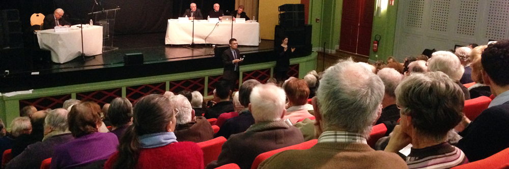 Réunion publique à Wittelsheim